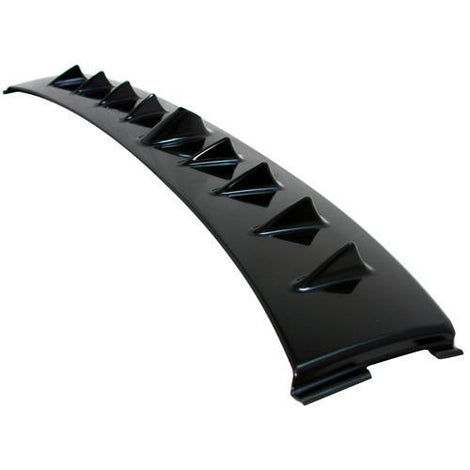 ABS Black Vortex Generator<br> 03-07 Mitsubishi Evolution VIII IX