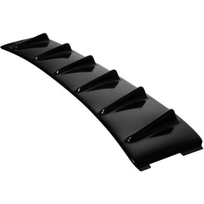 ABS Black Vortex Generator<br> 08-14 Mitsubishi Lancer