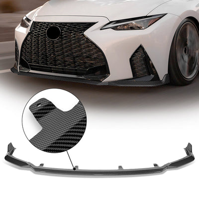 V-Style Front Bumper Lip<br>21-22 Lexus IS350 IS500