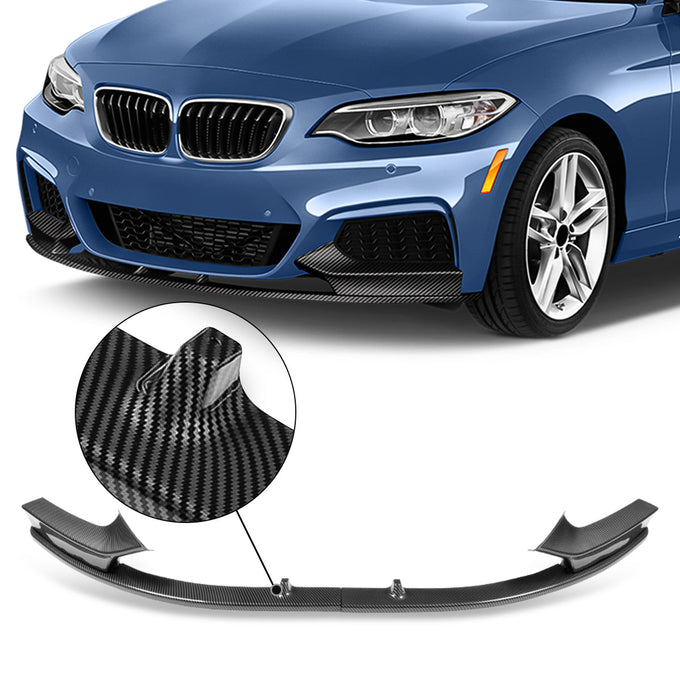 M-Sport Front Bumper Lip<br>17-21 BMW 228i 230i 15-16 228i, 14-16 235i xDrive