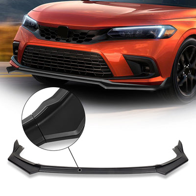 Type-R Style Front Bumper Lip<br>2022 Honda Civic Sedan
