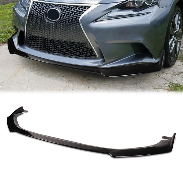 3 Pieces Front Bumper Lip14-16 Lexus IS250 IS350 - CA Auto Parts