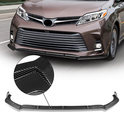MP-Style Front Bumper Lip<br>18-20 Toyota Sienna