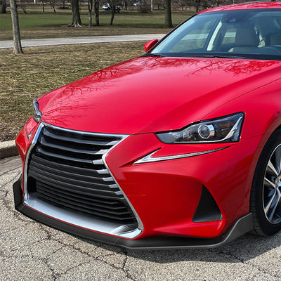 3 Pieces AR Style Front Bumper Lip<br>17-20 Lexus IS200t / IS300/ IS350