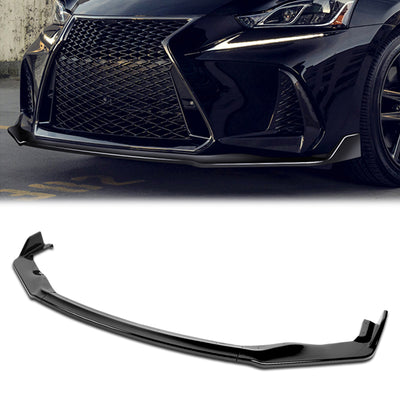 3 Pieces AR Style Front Bumper Lip<br>17-20 Lexus IS200t / IS300/ IS350