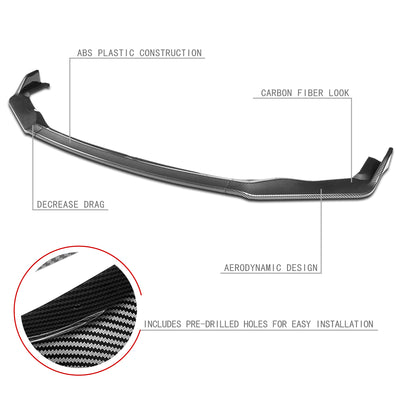 3 Pieces AR Style Front Bumper Lip<br>17-20 Lexus IS200t / IS300/ IS350