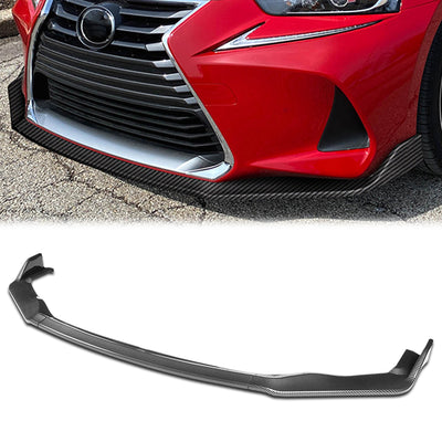 3 Pieces AR Style Front Bumper Lip<br>17-20 Lexus IS200t / IS300/ IS350