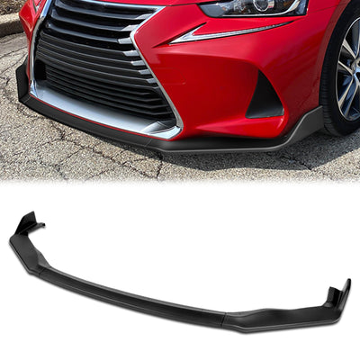 3 Pieces AR Style Front Bumper Lip<br>17-20 Lexus IS200t / IS300/ IS350