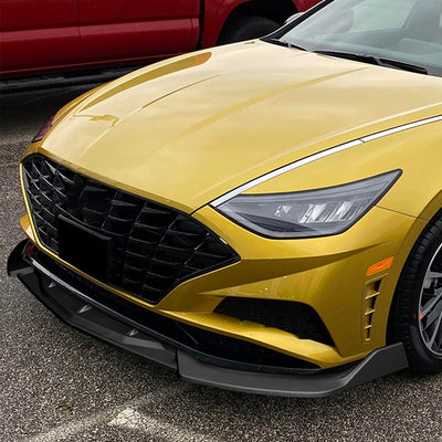 3 Pieces CK Style Front Bumper Lip<br>20-22 Hyundai Sonata