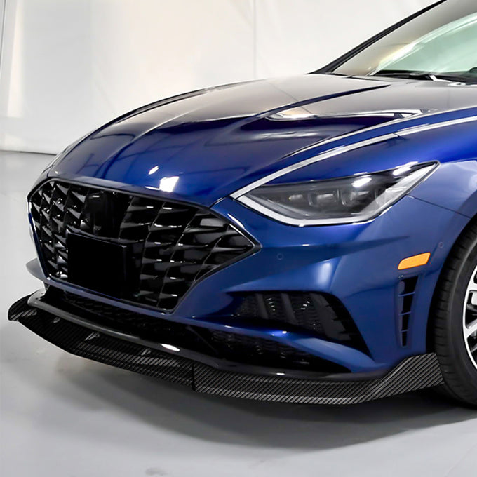 3 Pieces CK Style Front Bumper Lip<br>20-22 Hyundai Sonata