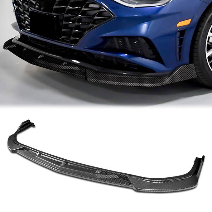 3 Pieces CK Style Front Bumper Lip<br>20-22 Hyundai Sonata