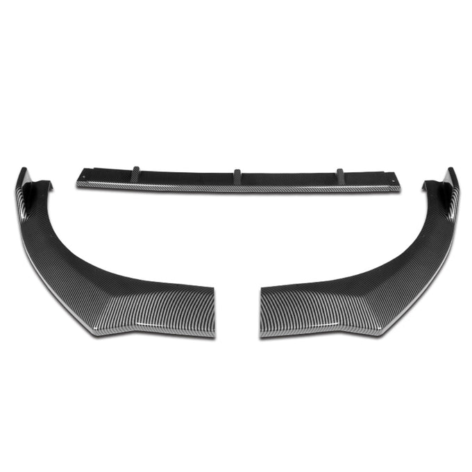 3 Pieces STP Style Front Bumper Lip<br>21-22 Hyundai Elantra