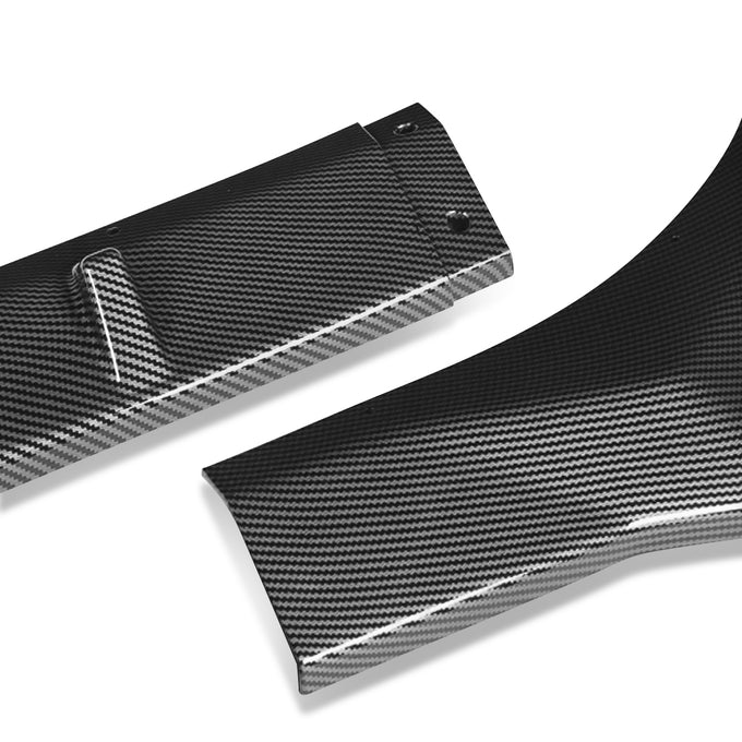 3 Pieces STP Style Front Bumper Lip<br>21-22 Hyundai Elantra