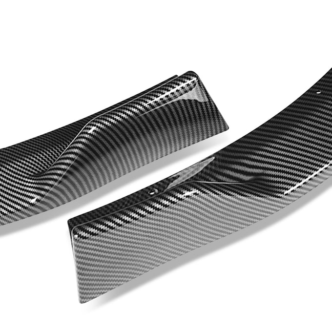 3 Pieces STP Style Front Bumper Lip<br>21-22 Hyundai Elantra