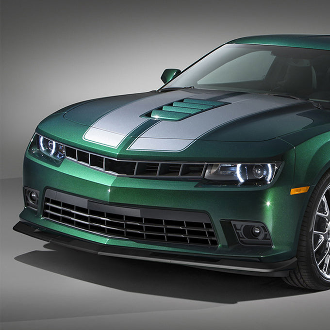 3 Pieces STP Style Front Bumper Lip<br>14-15 Chevy Camaro SS/ Z28/ V8
