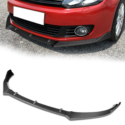 3 Pieces Front Bumper Lip<br>10-13 Volkswagen Golf 6
