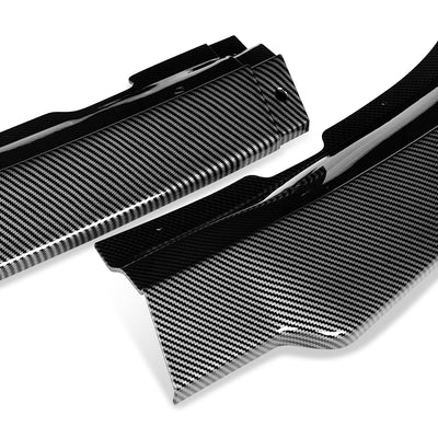 3 Pieces STP Style Front Bumper Lip<br>11-14 Dodge Charger