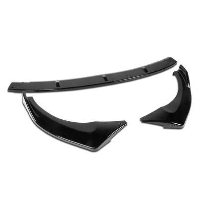 3 Pieces STP Style Front Bumper Lip<br>13-17 Hyundai Veloster Turbo
