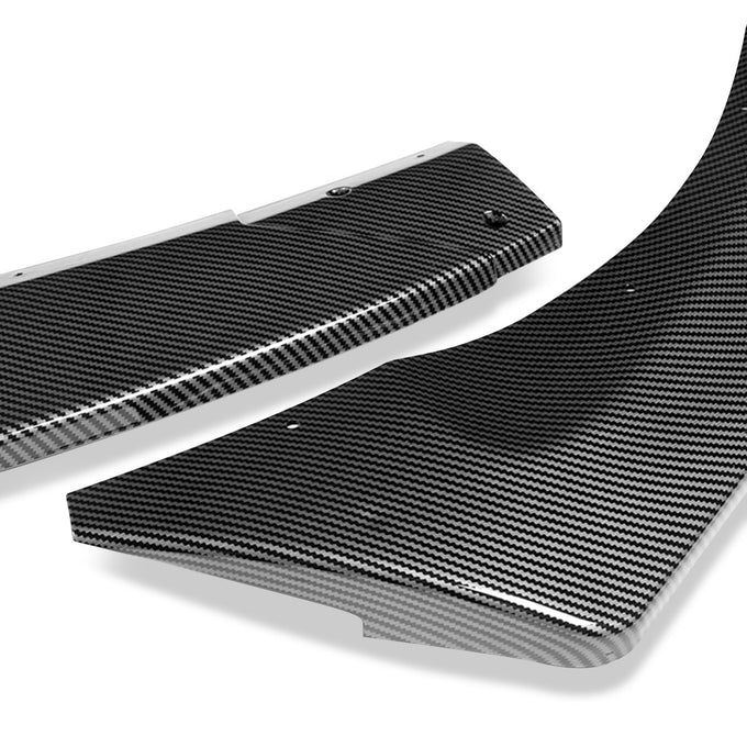 3 Pieces STP Style Front Bumper Lip<br>13-17 Hyundai Veloster Turbo