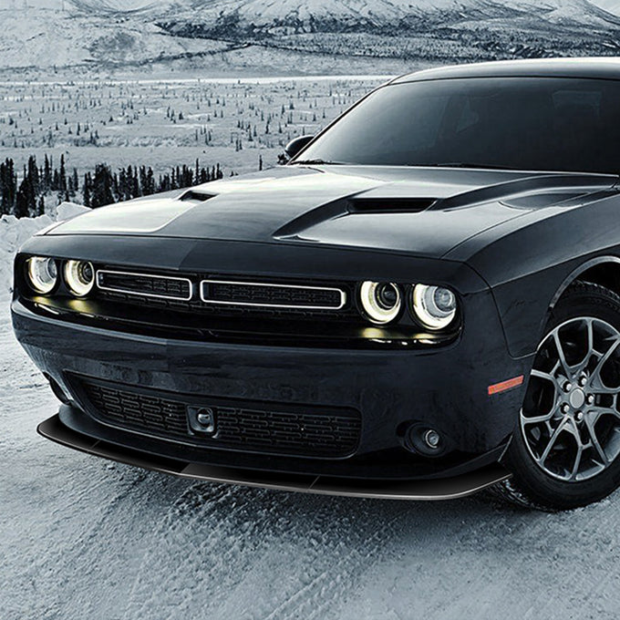 3 Pieces Front Bumper Lip<br>15-22 Dodge Challenger SXT
