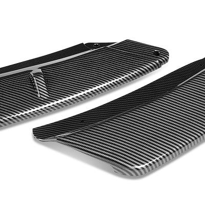 3 Pieces STP Style Front Bumper Lip<br>15-17 Toyota Camry