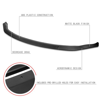 3 Pieces CT Style Front Bumper Lip<br>03-05 Nissan 350Z Z33