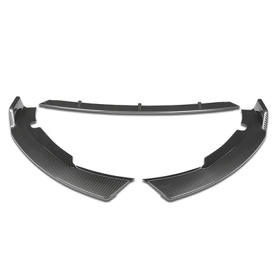 3 Pieces STP Style Front Bumper Lip<br>15-17 Hyundai Sonata