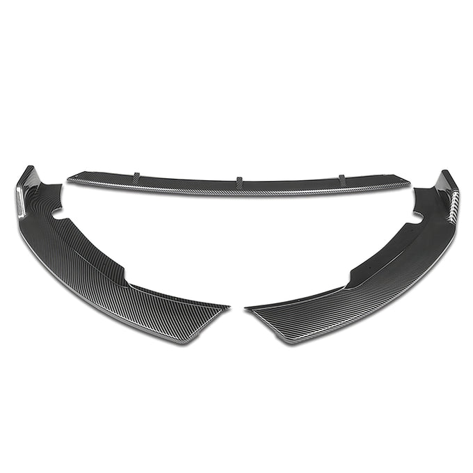 3 Pieces STP Style Front Bumper Lip<br>15-17 Hyundai Sonata