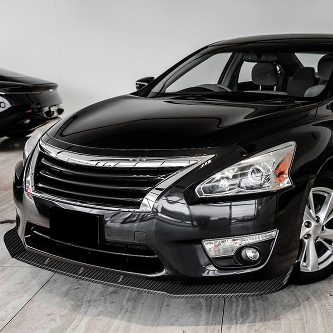3 Pieces Front Bumper Lip<br>13-15 Nissan Altima Sedan