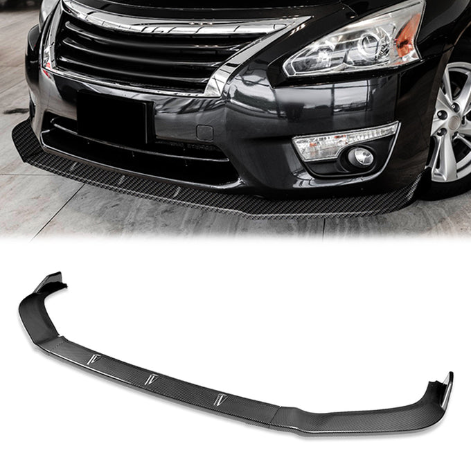 3 Pieces Front Bumper Lip<br>13-15 Nissan Altima Sedan