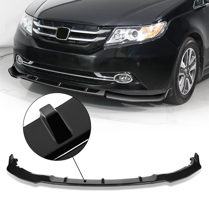CK-Style Front Bumper Lip - Gloss Bla<br>11-17 Honda Odyssey