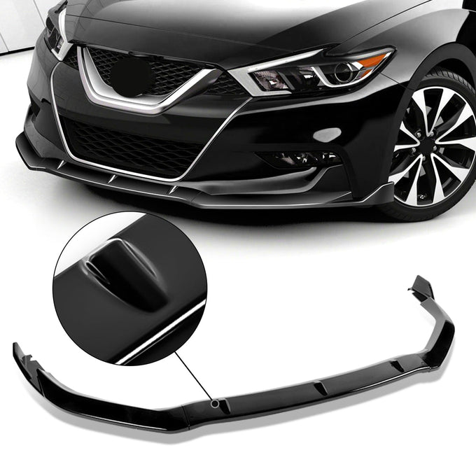 GT-Style Front Bumper Lip<br>16-18 Nissan Maxima