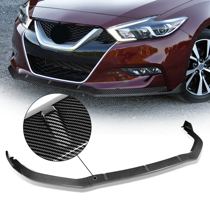GT-Style Front Bumper Lip<br>16-18 Nissan Maxima