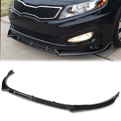3 Pieces STP Style Front Bumper Lip<br>11-13 Kia Optima SX / Hybrid