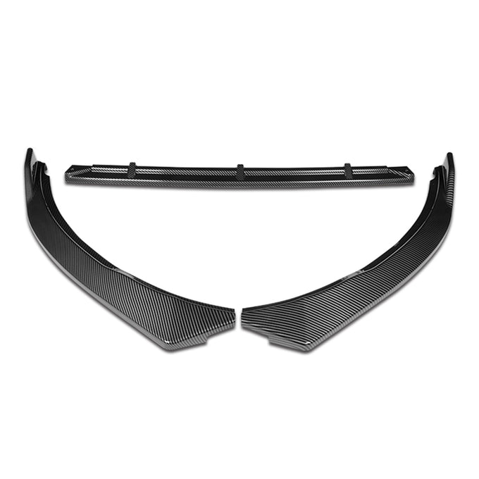 3 Pieces STP Style Front Bumper Lip<br>11-13 Kia Optima SX / Hybrid