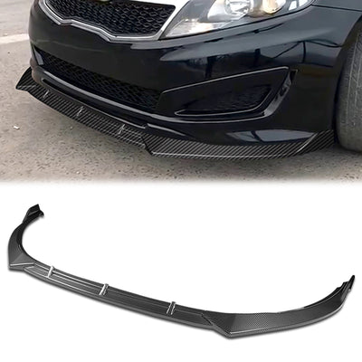 3 Pieces STP Style Front Bumper Lip<br>11-13 Kia Optima SX / Hybrid