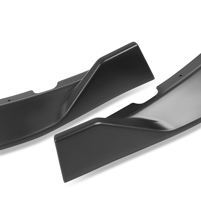 3 Pieces STP Style Front Bumper Lip<br>16-18 Kia Optima LX /EX/LX-Turbo