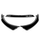 3 Pieces STP Style Front Bumper Lip<br>16-18 Kia Optima LX/EX/LX-Turbo