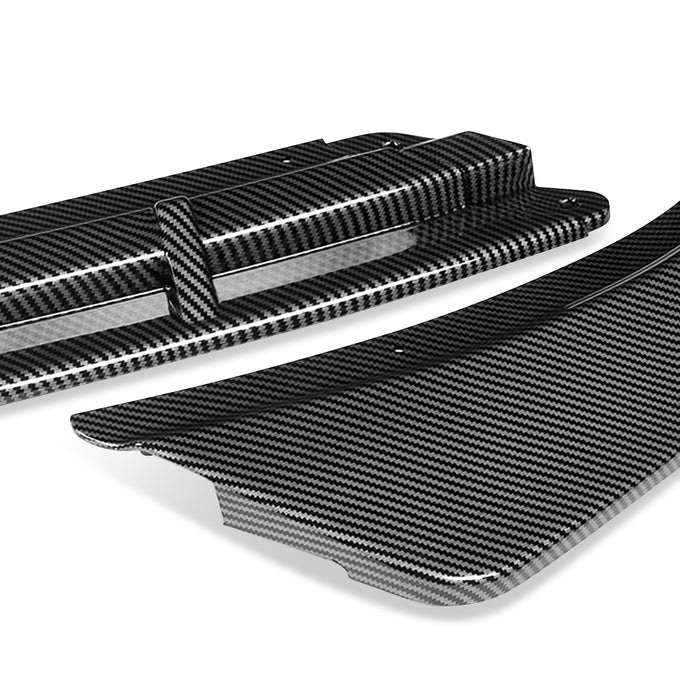 3 Pieces STP Style Front Bumper Lip<br>16-18 Kia Optima LX/EX/LX-Turbo