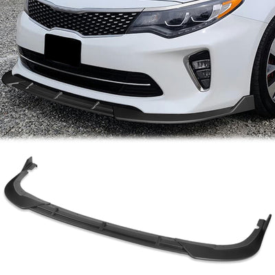 3 Pieces STP Style Front Bumper Lip<br>16-18 Kia Optima SX/SXL/S