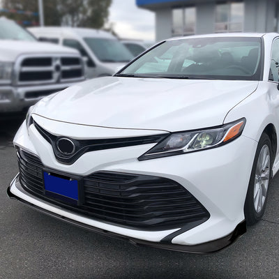 3 Pieces Front Bumper Lip<br>18-22 Toyota Camry SE XSE