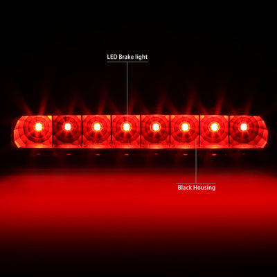 D-Motoring - Third Brake Light - LED - Black Housing - Plug-n-Play - 03-09 Toyota 4Runner - 2