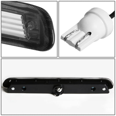 D-Motoring - Third Brake Light - LED - Chrome Housing - Plug-n-Play - 03-09 Toyota 4Runner - 4