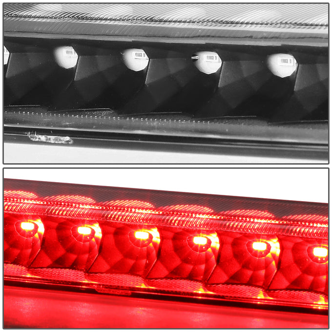 D-Motoring - Third Brake Light - LED - Black Housing - Plug-n-Play - Toyota 4Runner / Highlander / Prius / Prius C / Prius V / Sienna - 3