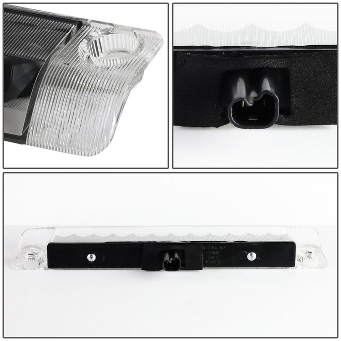 D-Motoring - Third Brake Light - LED - Black Housing - Plug-n-Play - Toyota 4Runner / Highlander / Prius / Prius C / Prius V / Sienna - 4