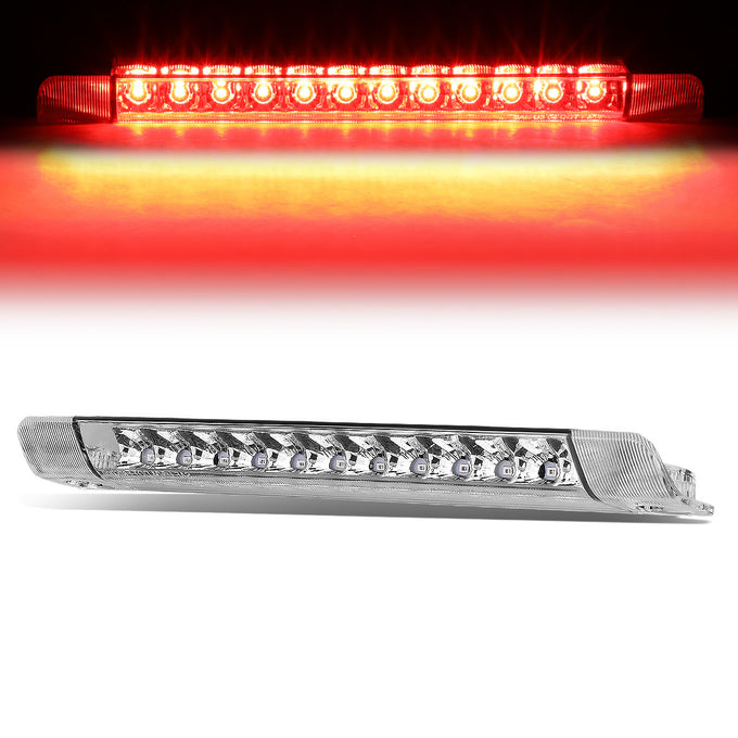 D-Motoring - Third Brake Light - LED - Chrome Housing - Plug-n-Play - Toyota 4Runner / Highlander / Prius / Prius C / Prius V / Sienna - 1