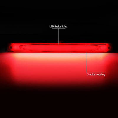 D-Motoring - 05-13 Chevy CorvetteThird Brake Light - 3D LED Bar - Smoked Lens - Plug-n-Play - 2