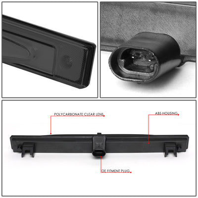 D-Motoring - 05-13 Chevy CorvetteThird Brake Light - 3D LED Bar - Smoked Lens - Plug-n-Play - 4