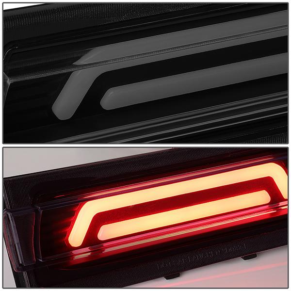 91-96 Chevy Corvette Third Brake Light - 3D LED Bar - Smoked Lens - Plug-n-Play - 3
