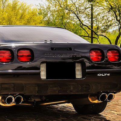 91-96 Chevy Corvette Third Brake Light - 3D LED Bar - Smoked Lens - Plug-n-Play - 5